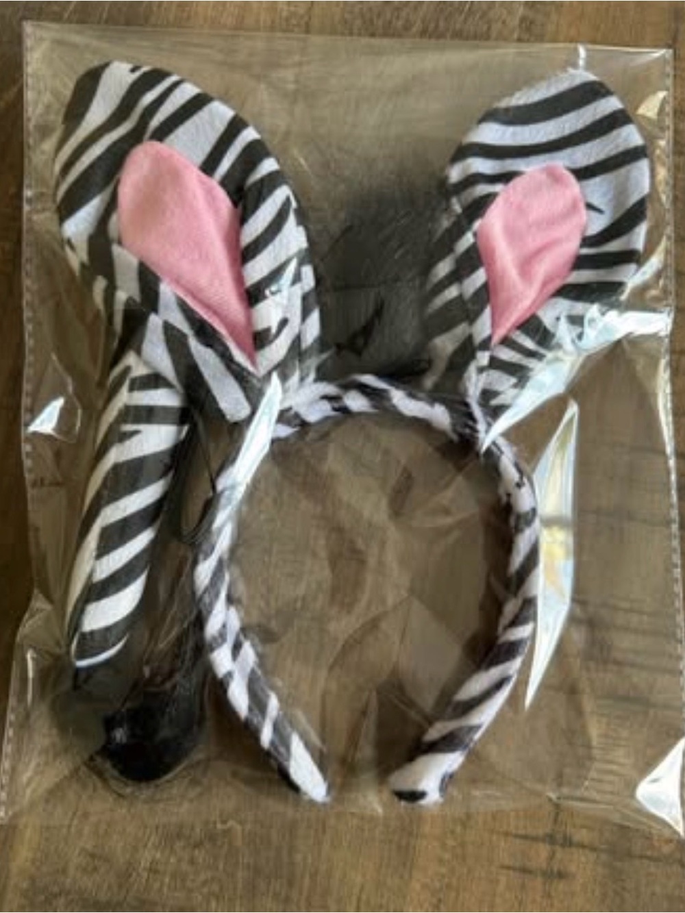 ZEBRA EARS AND TAIL
